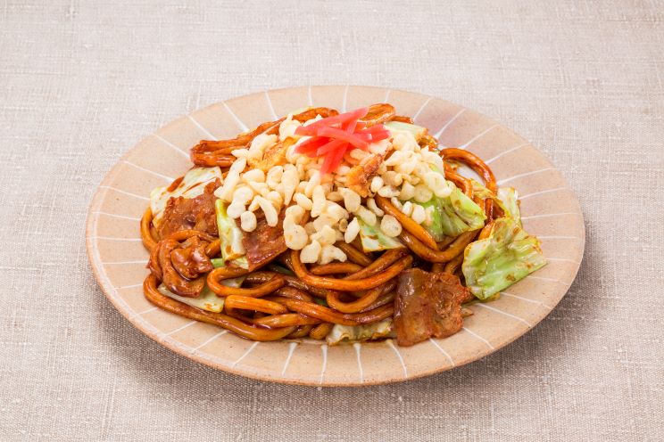 写真：年明け焼きうどん