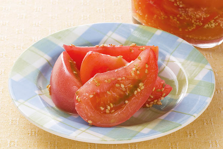 写真：トマトのさわやかマリネ